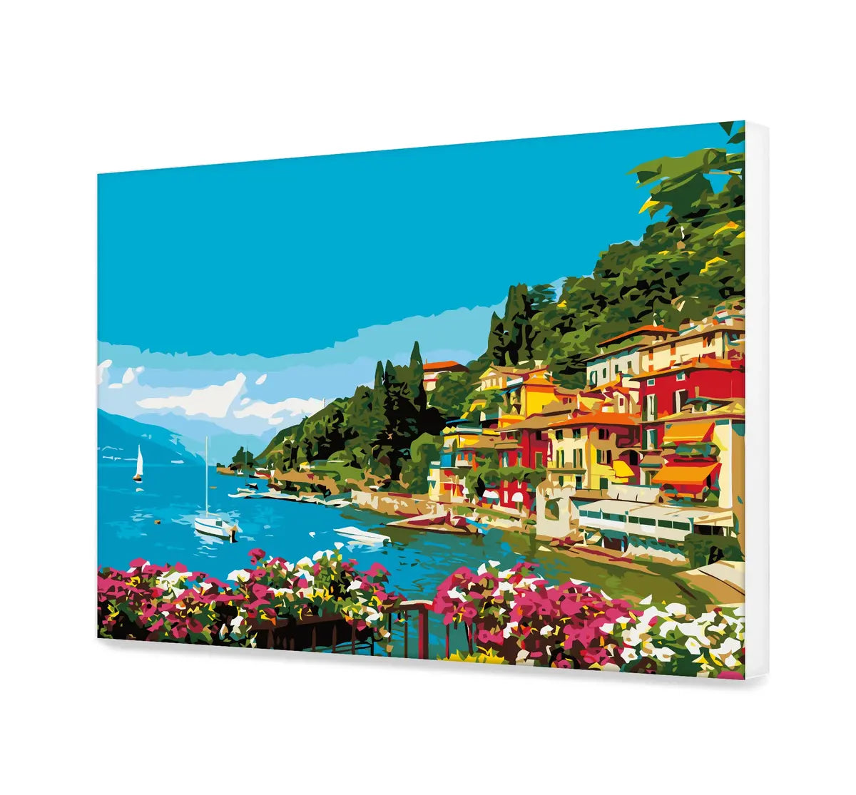 Jezioro Como Varenna we Włoszech