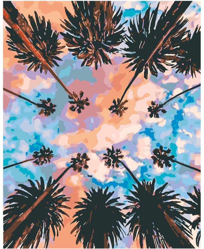 Kolorowe Palmy
