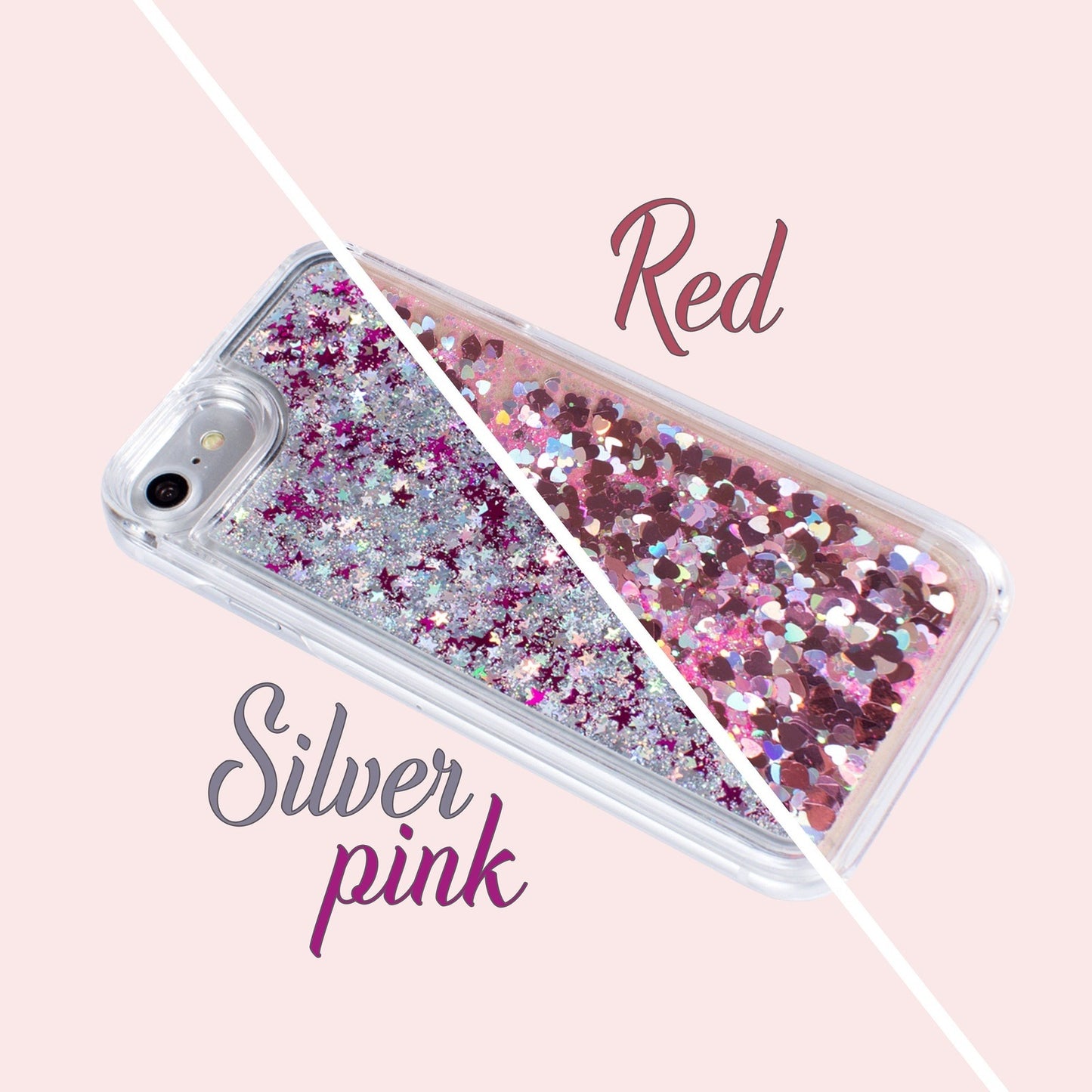 Etui z brokatem na telefon YZ1114