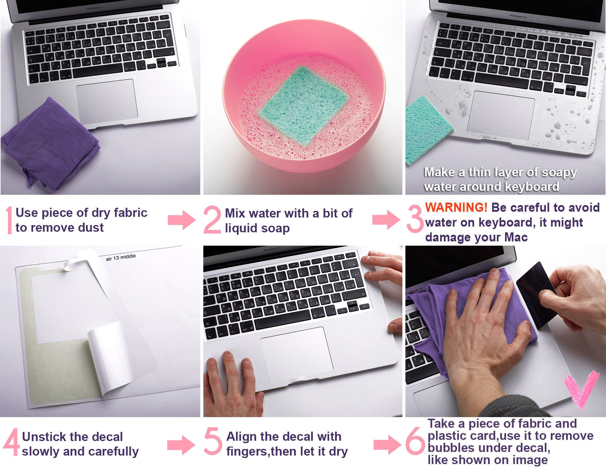 Naklejki na Macbook CA3046