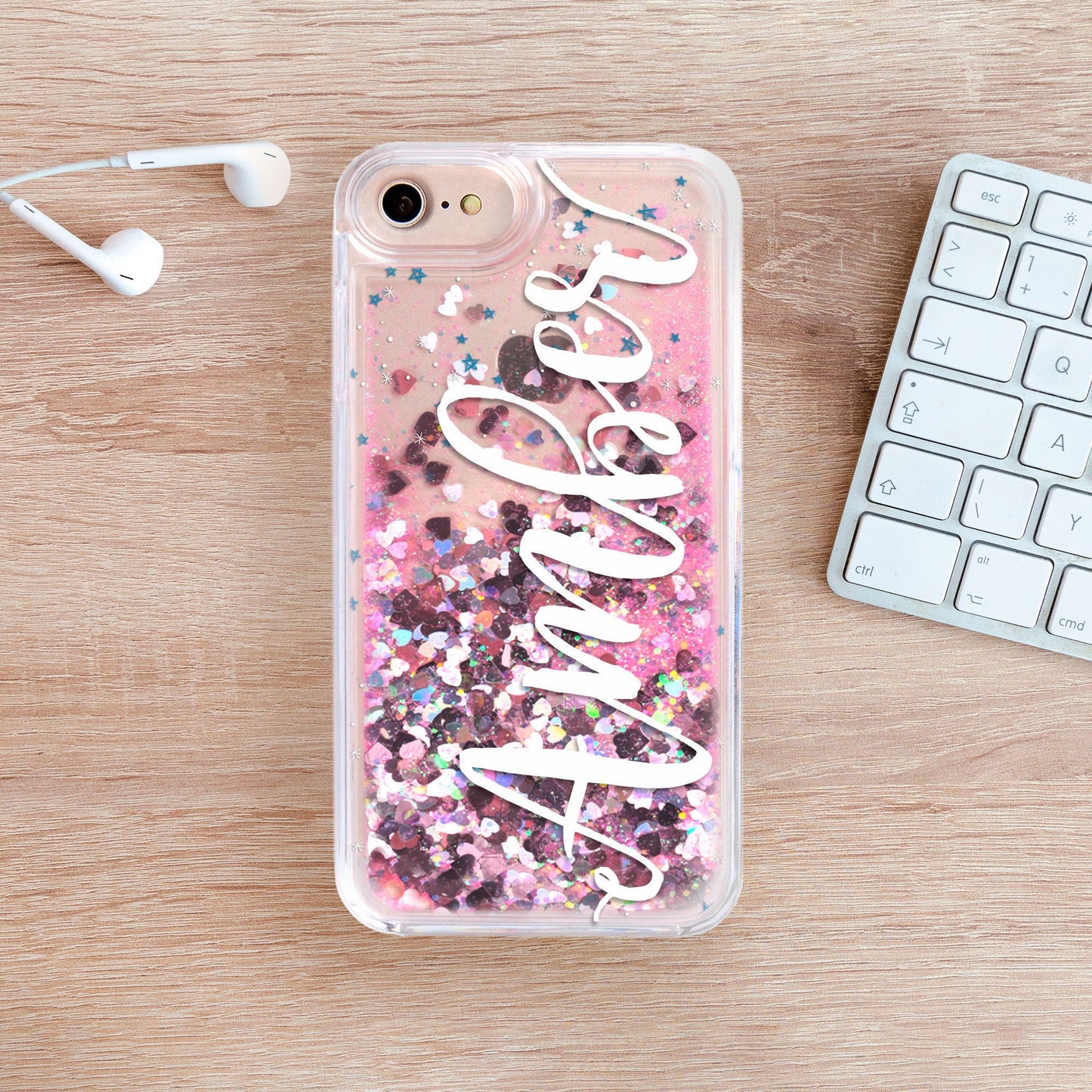 Etui z brokatem na telefon YZ1113