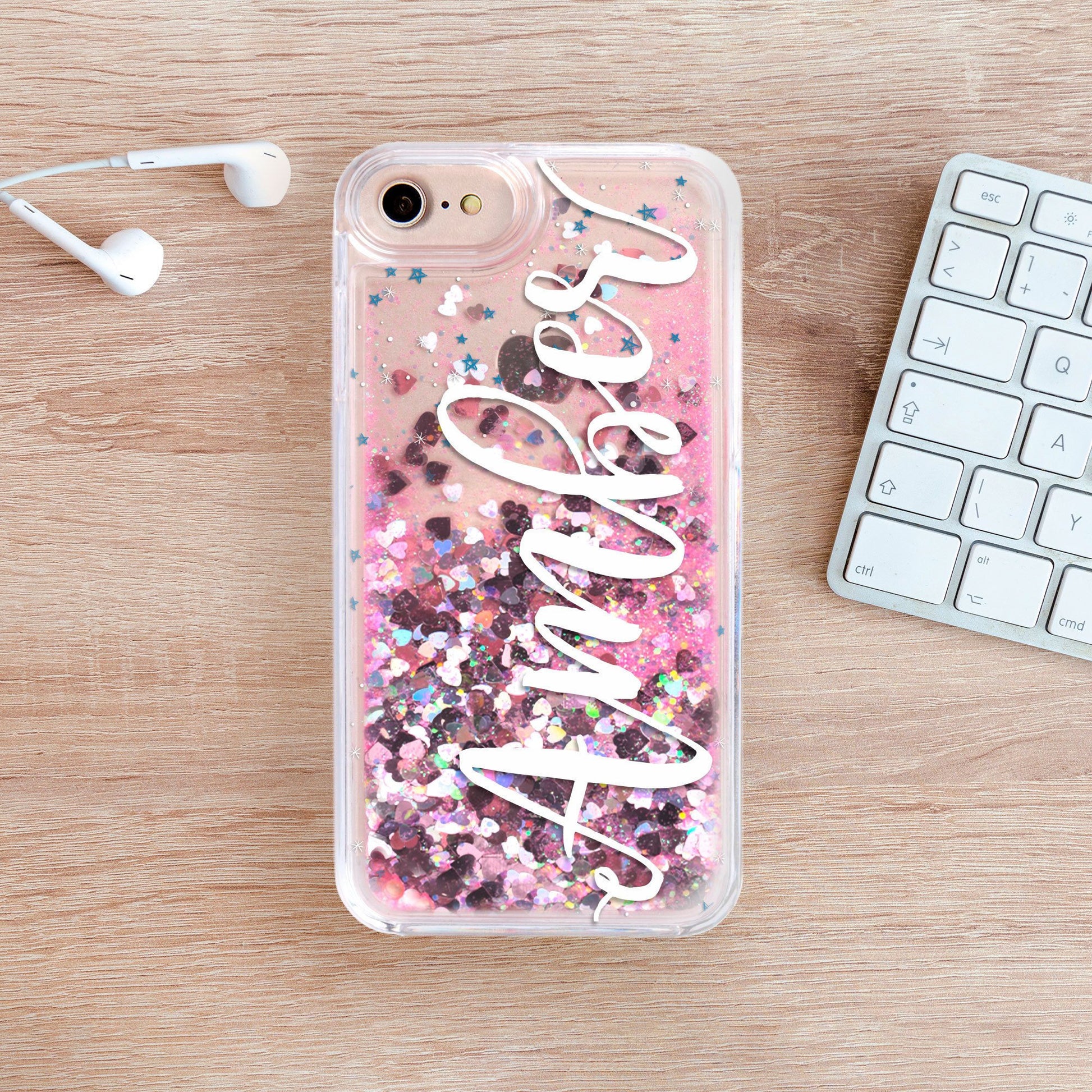 Etui z brokatem na telefon YZ1113