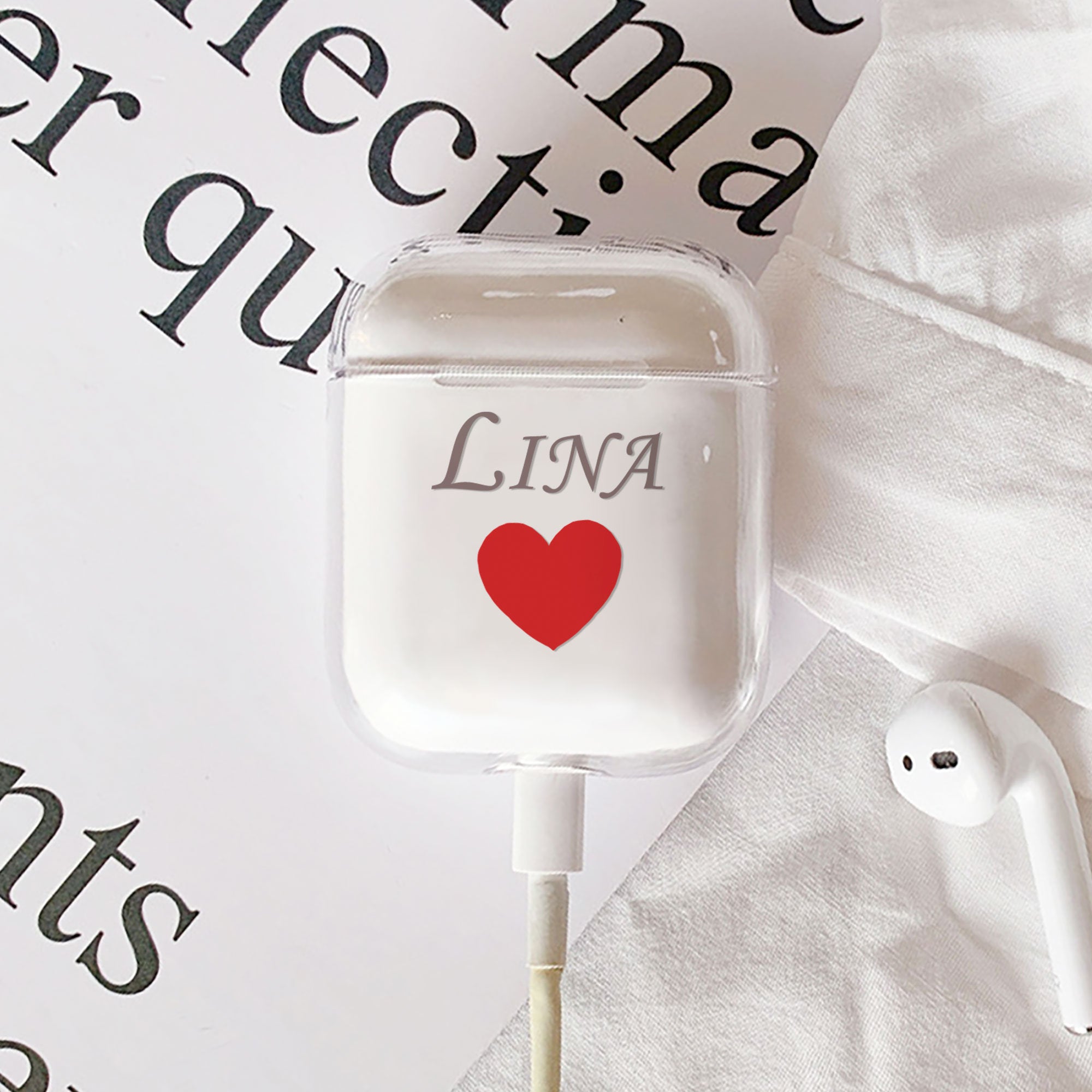 Etui plastikowe AirPods YG1402