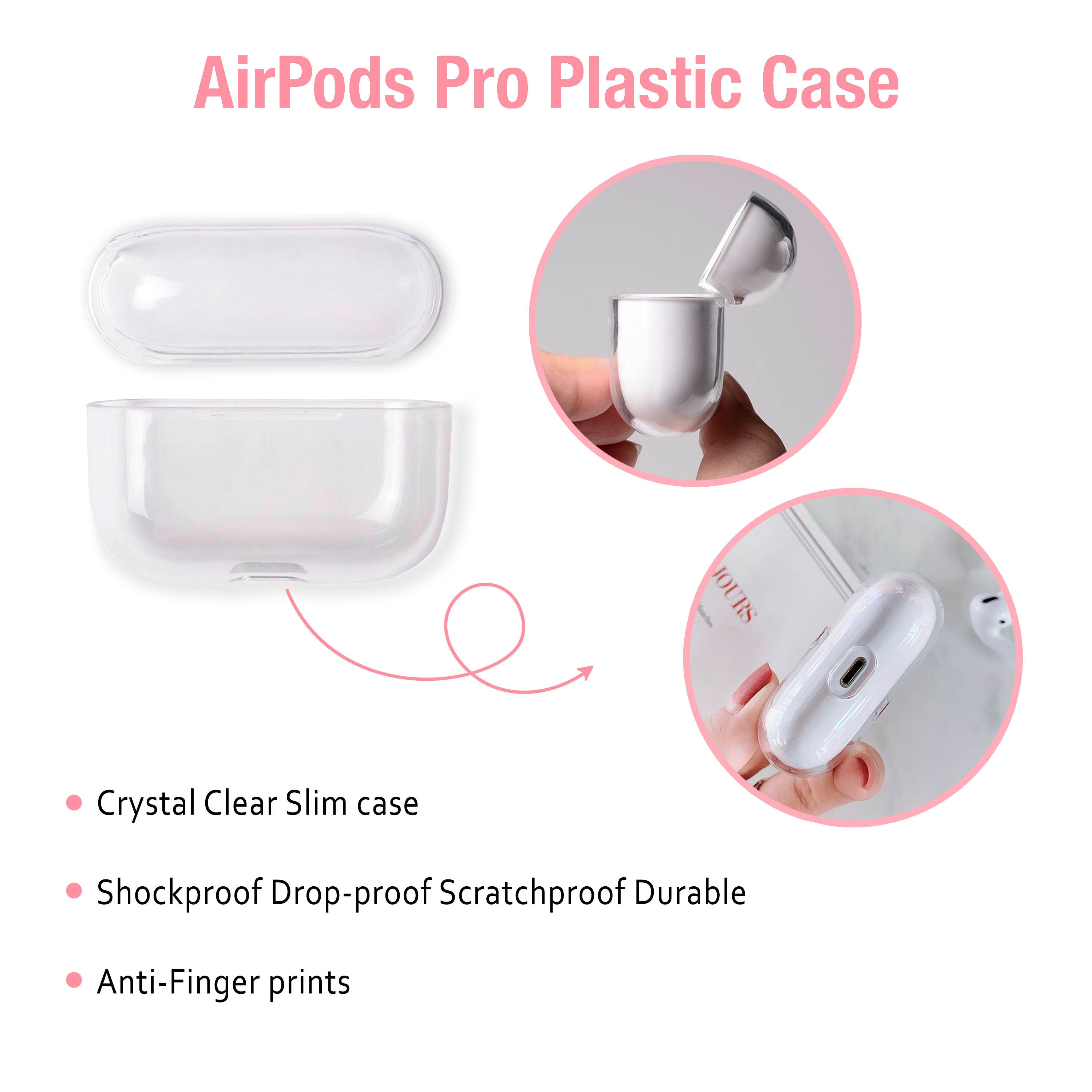 Etui plastikowe AirPods YZ5268