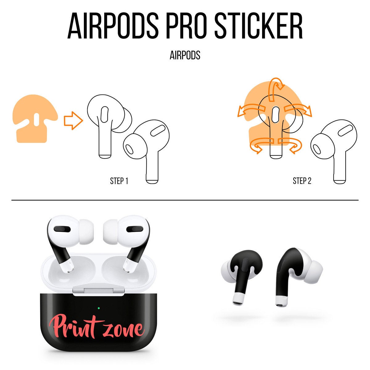 Naklejki AirPods SG4192