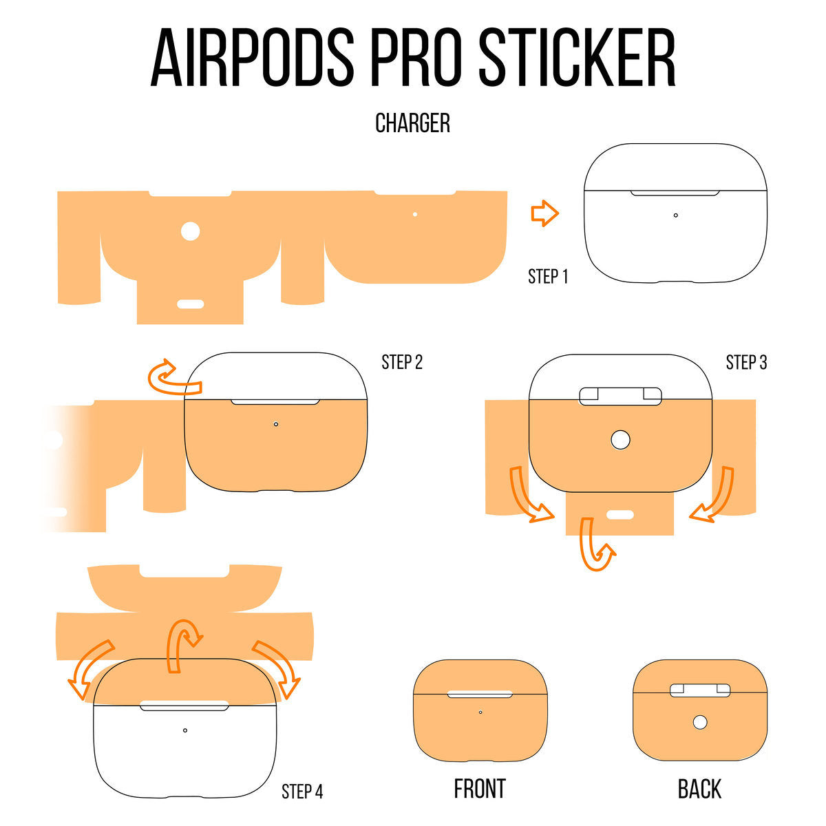 Naklejki AirPods DR3797