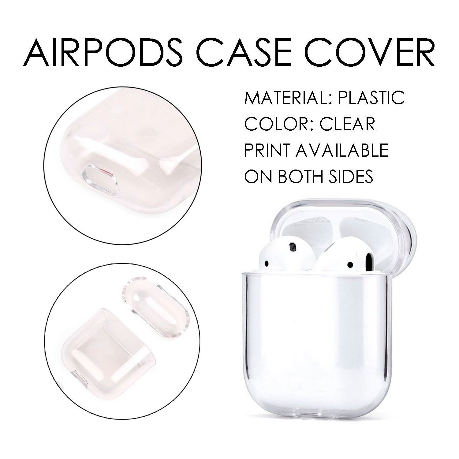 Etui plastikowe AirPods CP6245