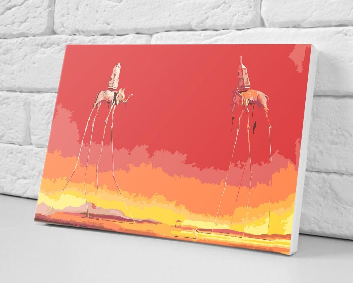 Słonie - Salvador Dali CH0060