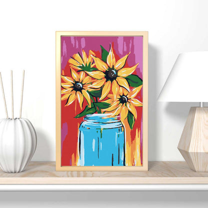 Kwiaty W Wazonie AP0005