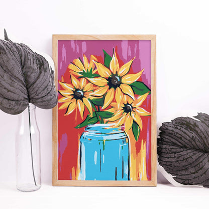 Kwiaty W Wazonie AP0005