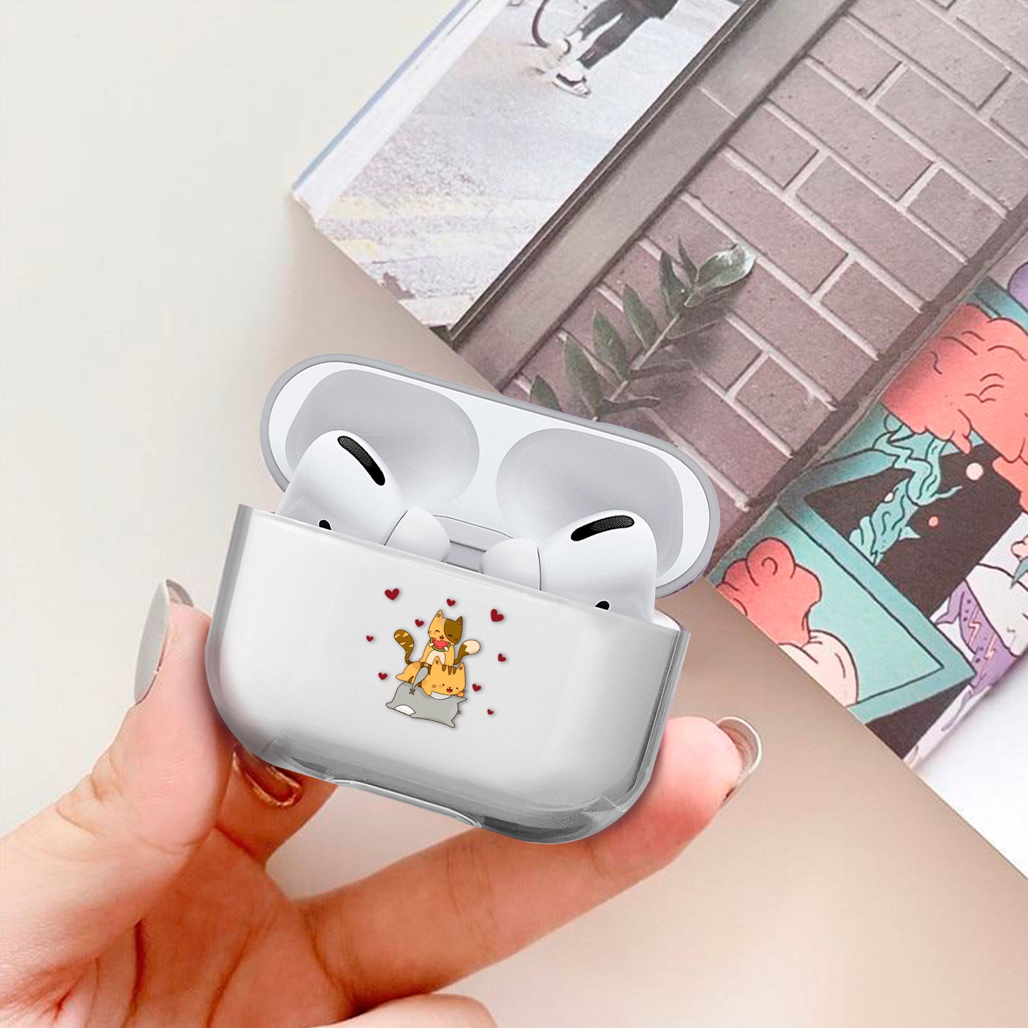 Etui plastikowe AirPods YG1379