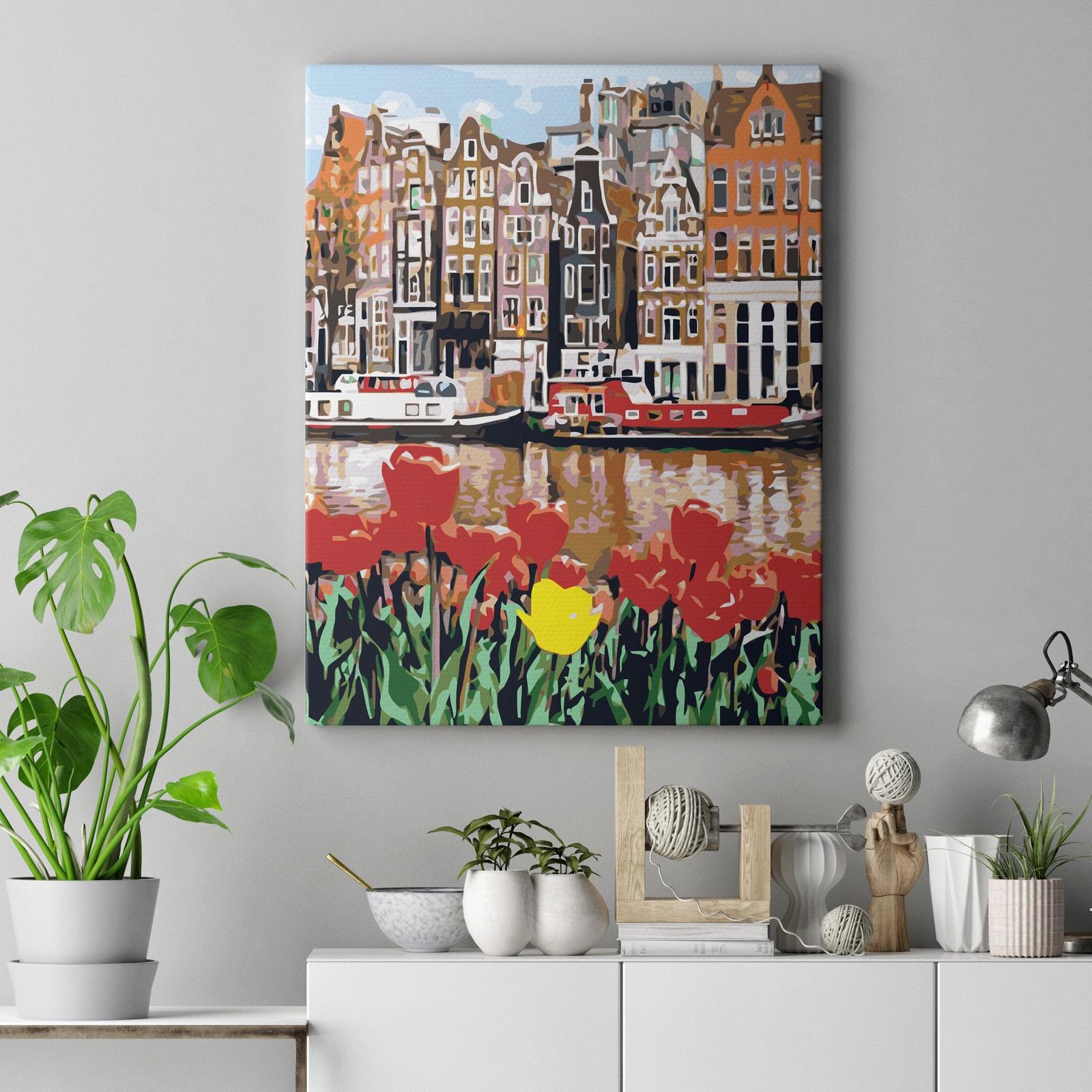 Amsterdam Kwitnące Tulipany BN0034