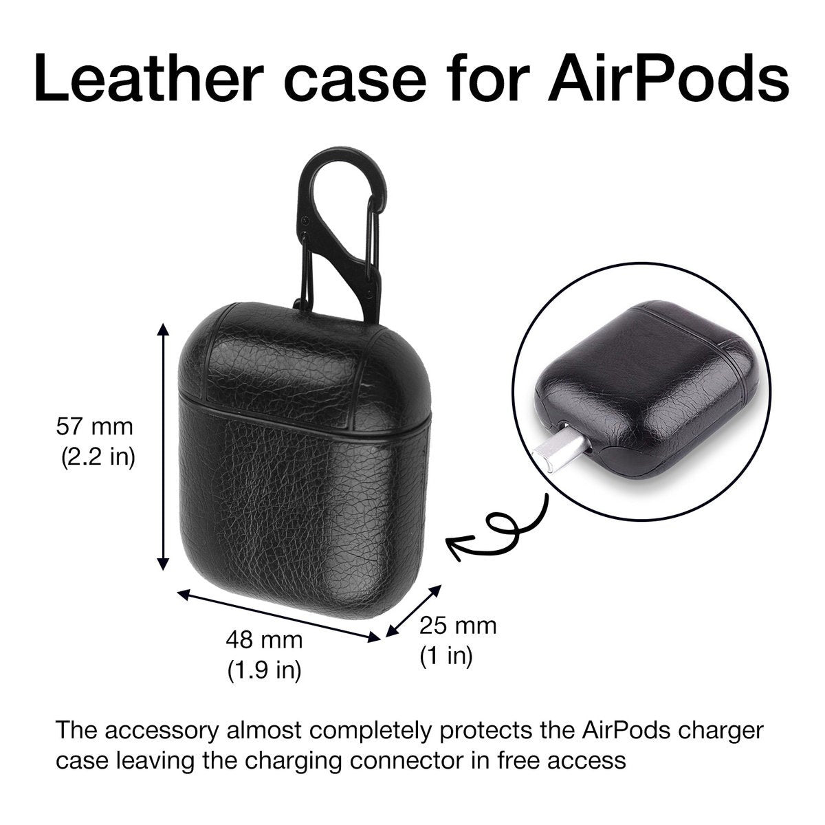 ETUI AIRPODS EKO SKÓRA FD0196