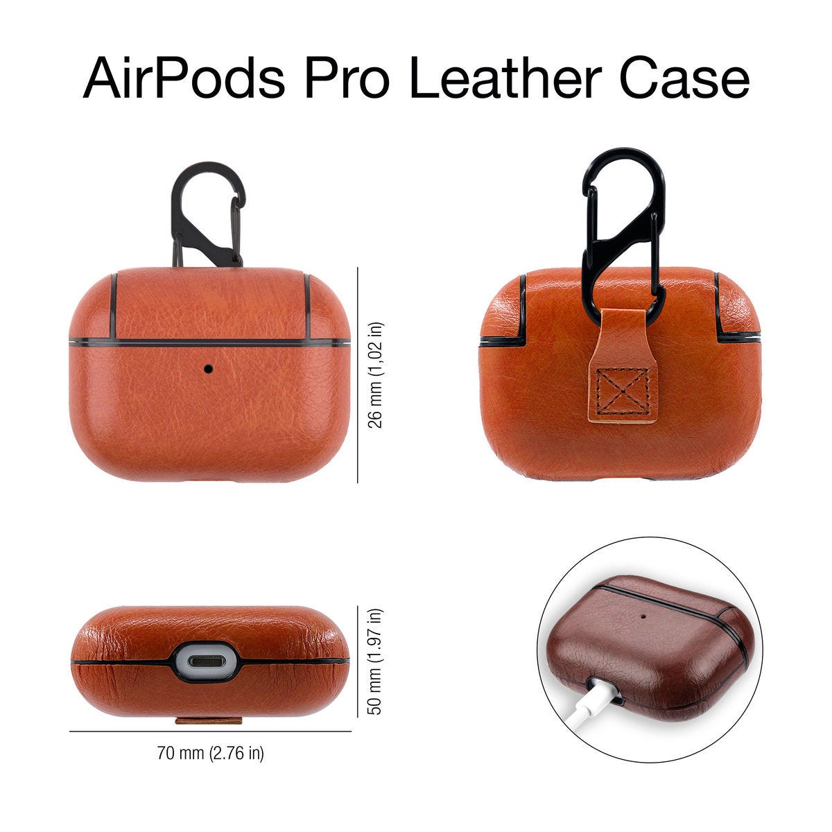 ETUI AIRPODS EKO SKÓRA FD0196